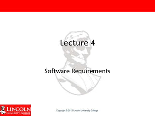 SE Chapter 4 - Software Requirements.pptx