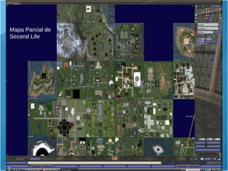 Mapa Parcial de Second Life 