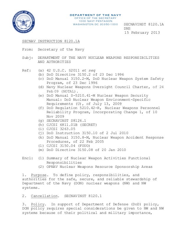 US Navy Instruction Confirms Retirement of Nuclear Tomahawk Cruise Mi…