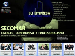 SECOMAR- Firma Independiente Representando DeFreitas & Associates in Honduras