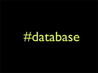 #database
 