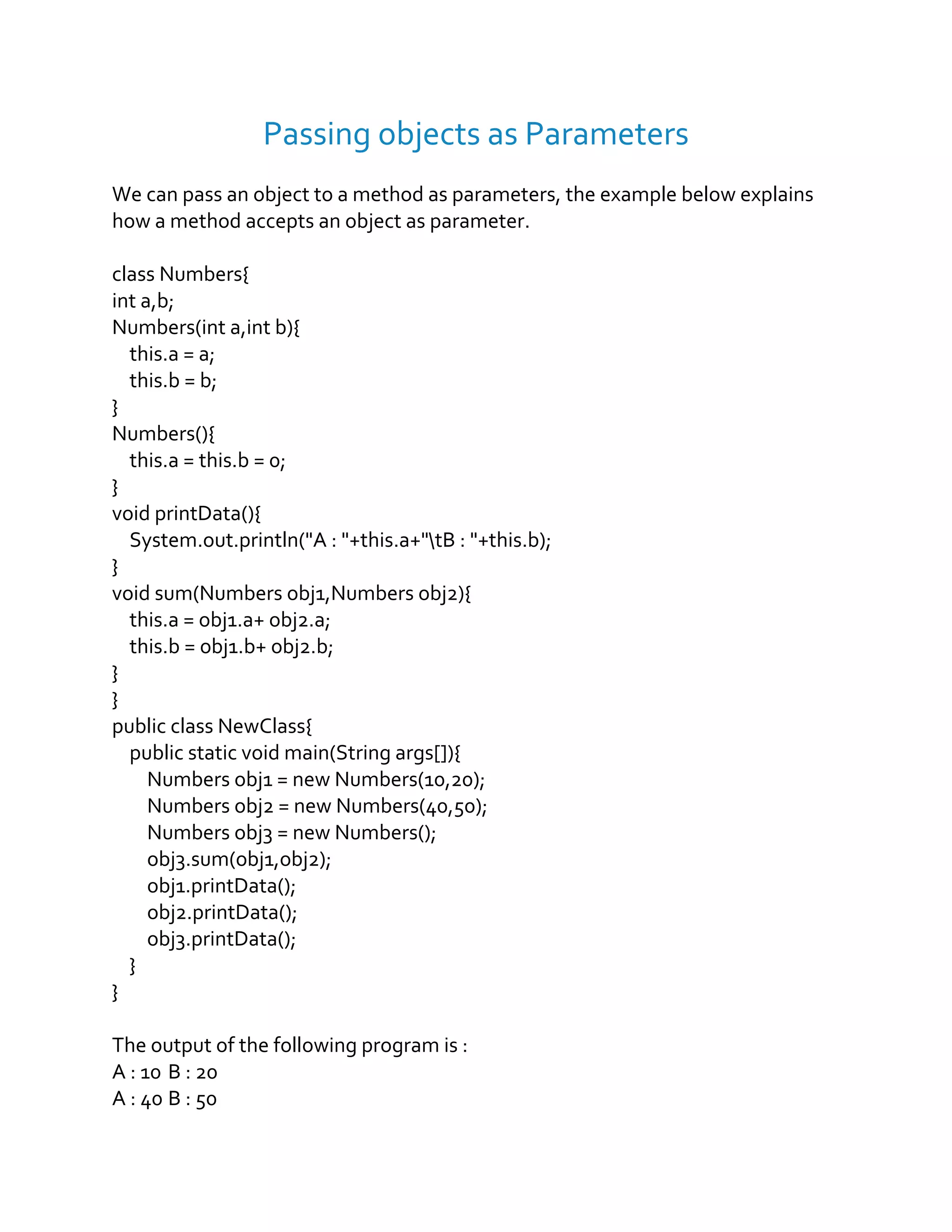 Second chapter-java | PDF