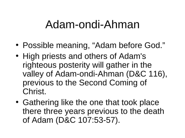Second Coming Of Jesus Christ LDS PPT