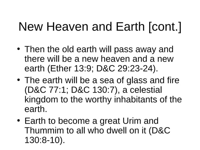 Second Coming Of Jesus Christ LDS PPT