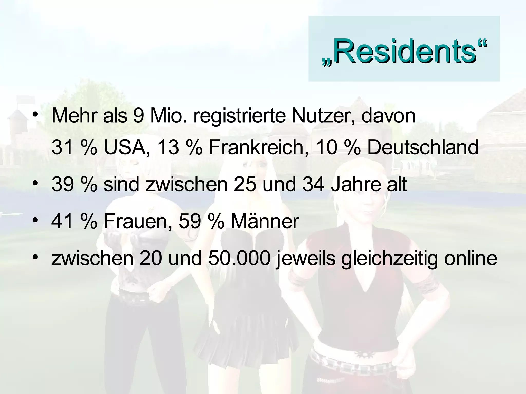 Virtuelle 3D-Umgebungen - Chancen und Möglichkeiten -