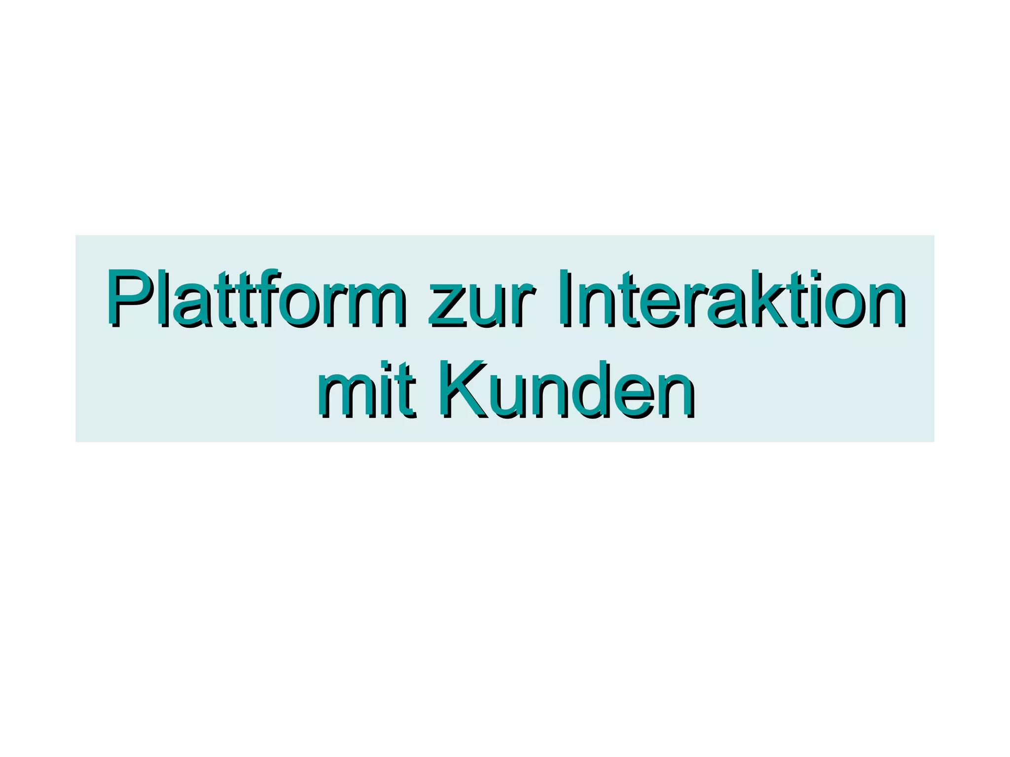 Virtuelle 3D-Umgebungen - Chancen und Möglichkeiten -