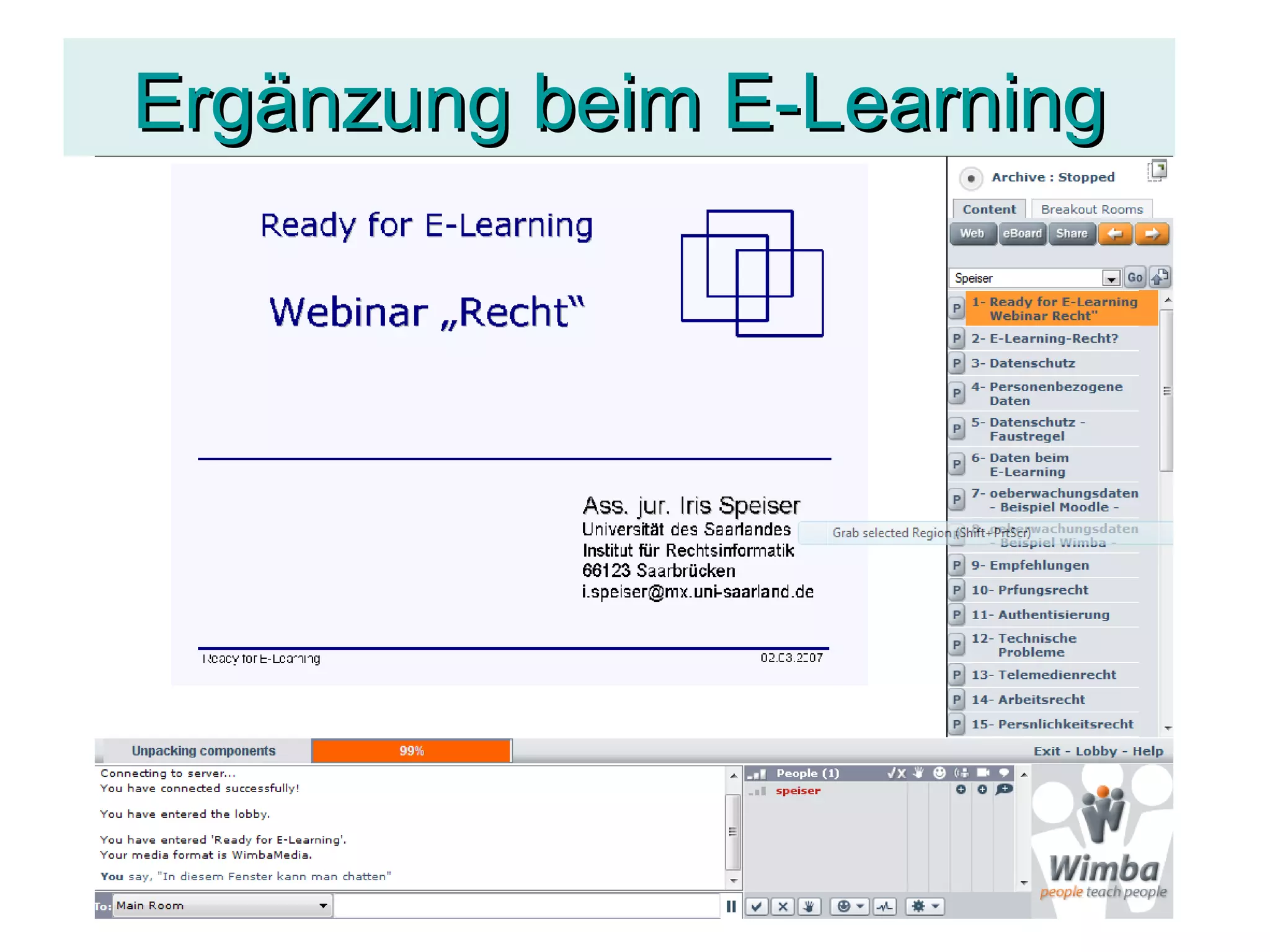 Virtuelle 3D-Umgebungen - Chancen und Möglichkeiten -