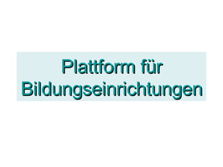 Virtuelle 3D-Umgebungen - Chancen und Möglichkeiten -