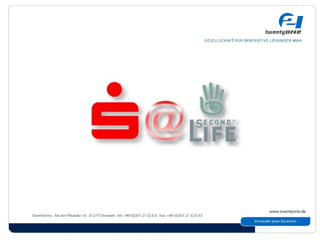 Second Life, die virtuelle Welt erleben