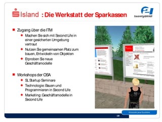 Second Life, die virtuelle Welt erleben