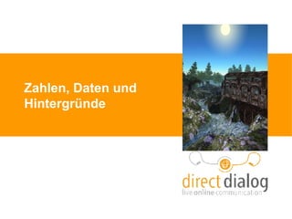Zahlen, Daten und Hintergründe 