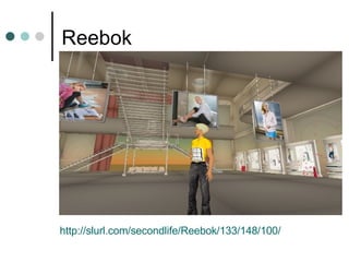 Reebok http://slurl.com/secondlife/Reebok/133/148/100/   