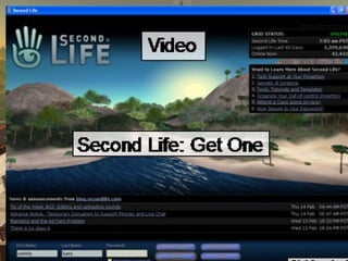 Overview Overview What is Second Life? Why explore virtual worlds? Vocabulary Administrative Issues Content Delivery Pedagogy Virtual Field Trips Resources Capitol Hill Island – U2Katrina 