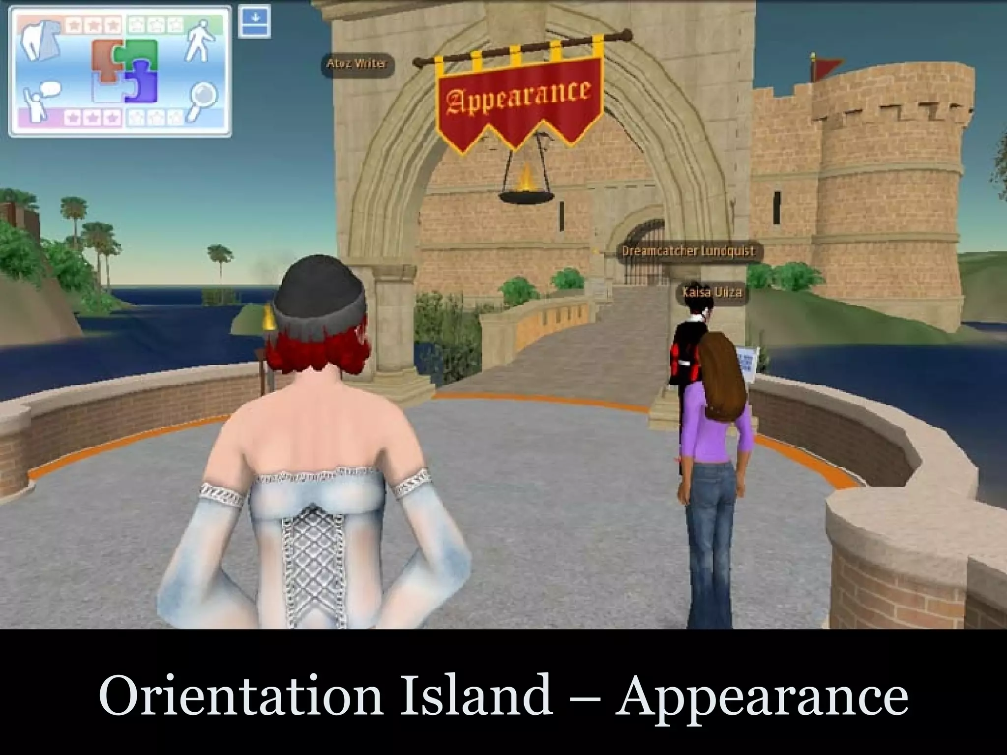 Orientation Island – Appearance 