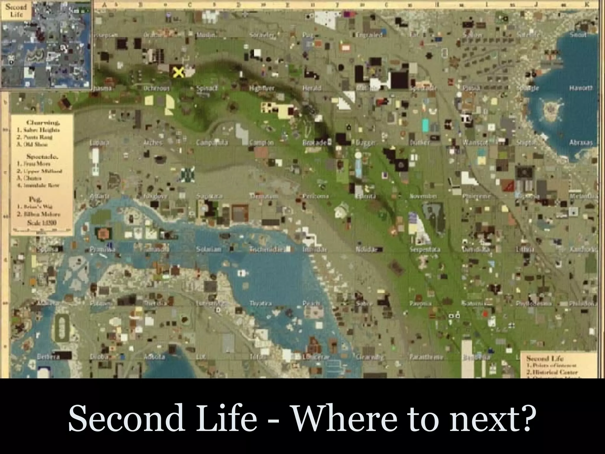 Second Life - Where to next? 