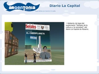 Diario La Capital Adelanto de tapa del suplemento “Señales de la cultura y la sociedad”, del diario La Capital de Rosario.  