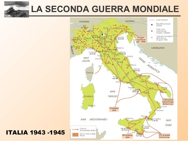 Quando Finisce La Seconda Guerra Mondiale In Italia Seconda Guerra Mondiale Italia Divisa In Due , Seconda Guerra Mondiale