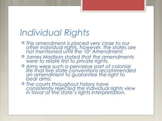 Second Amendment | PPT