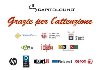 Grazie per l’attenzione
 