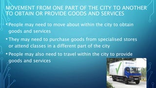 Secondary 2 : Geography : Chapter 4 : Transport | PPTX