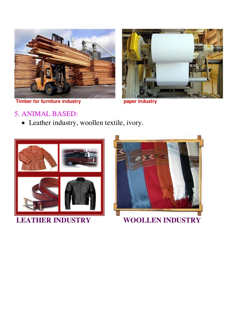 Secondary activities