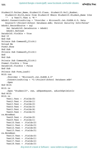 Updated Bangla e-books(pdf): www.facebook.com/tanbir.ebooks
Any kind of e-book & Software : www.tanbircox.blogspot.com
 
