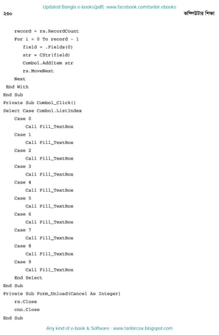 Updated Bangla e-books(pdf): www.facebook.com/tanbir.ebooks
Any kind of e-book & Software : www.tanbircox.blogspot.com
 