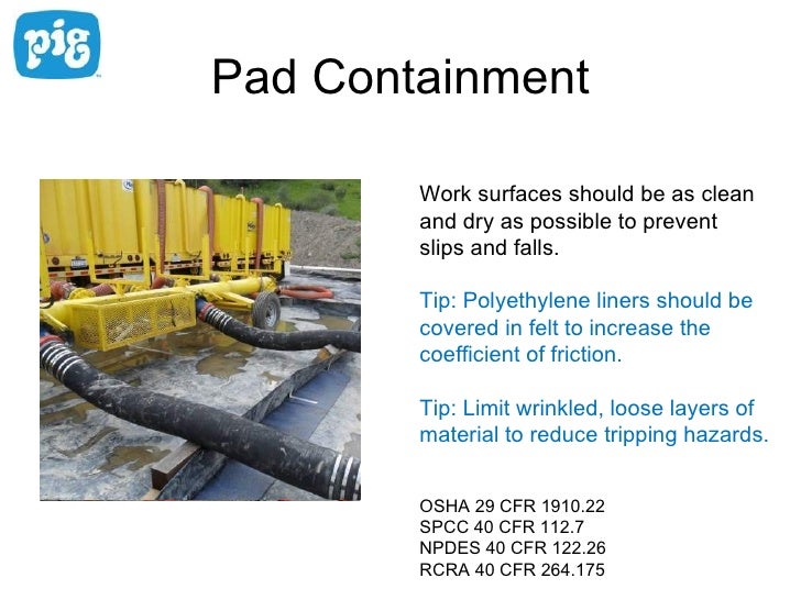 Secondary Containment for Oil & Gas Well Pads