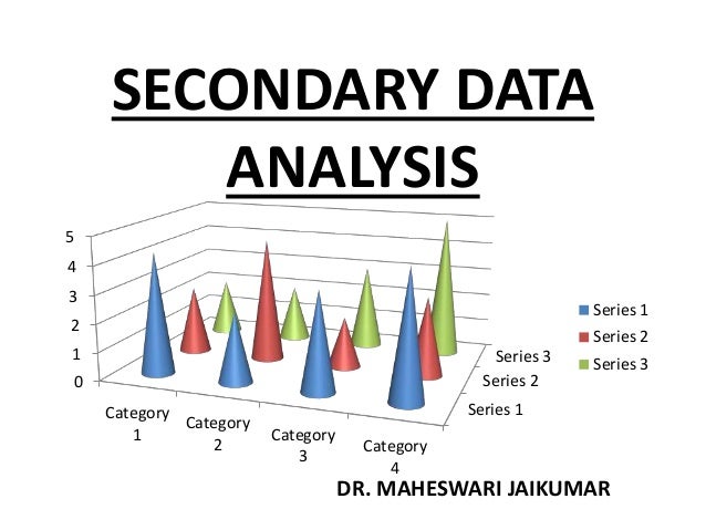 secondary data analysis secondary data