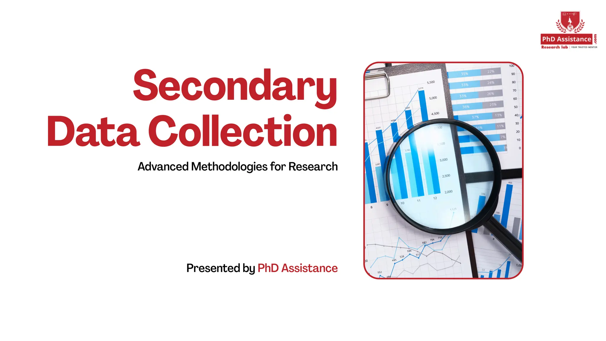 Advanced Methodologies for Research
Presented by PhD Assistance
Secondary
Data Collection
 