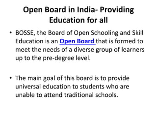 Secondary education in India is a gateway to professional career ...