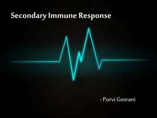 Secondary Immune Response
- Purvi Gosrani
 