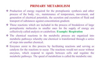 Secondary metabolite ,Plants and Health Care | PDF