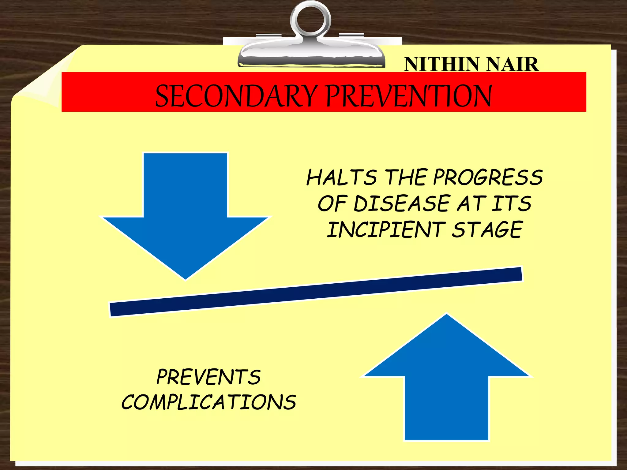 Which Of The Following Is An Example Of Secondary Prevention Secondary prevention | PPT