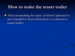 Doctor who (TV) Doctor Who has been particularly helpful as I have found an episode where a similar idea is used. The transfer between two universes was created with a special effect in which a bright flash and a crinkle effect is used.. I feel that I may be able to achieve a similar effect to create a very bright flash and with some editing using special effects software, apply the effect I showed in the iRobot slides. I will not be directly using the effect shown below but using the bright flash concept to mask the switch between shots to create the desired effect as I do not have the correct training or budget to achieve the exact effect.. I felt that by simply making a figure dissapear it would look too generic and amateur, this the need for special editing. 