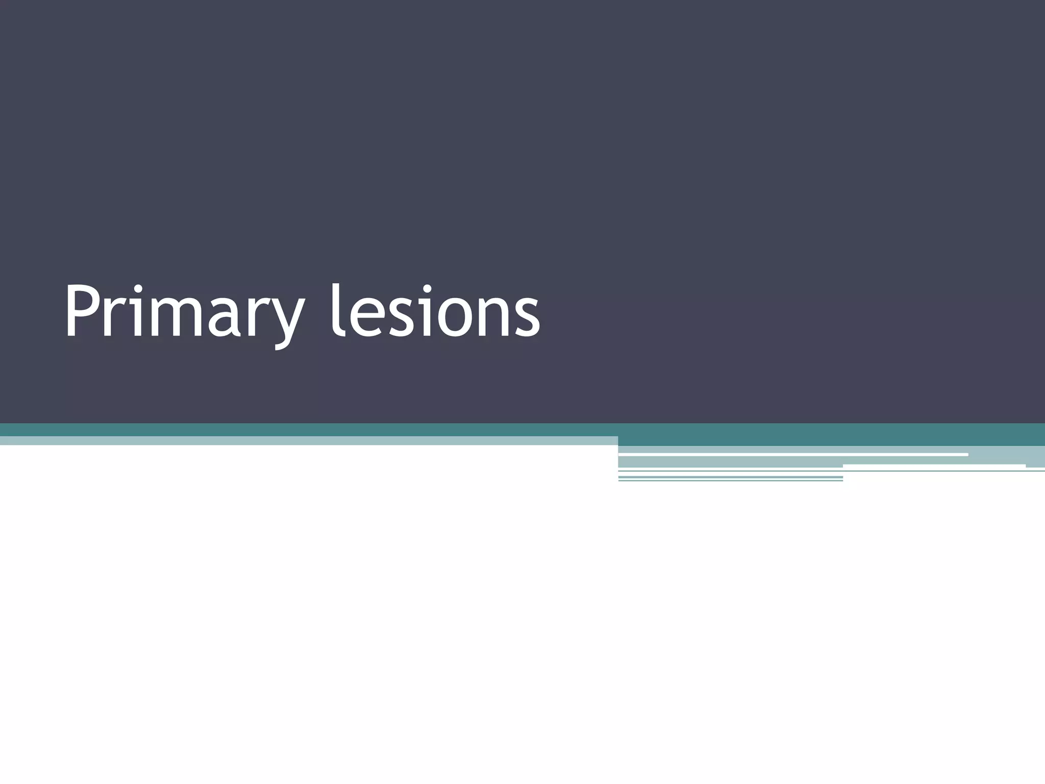 Is That An Ulcer?  Identifying Secondary Skin Lesions - 7x5r8qd