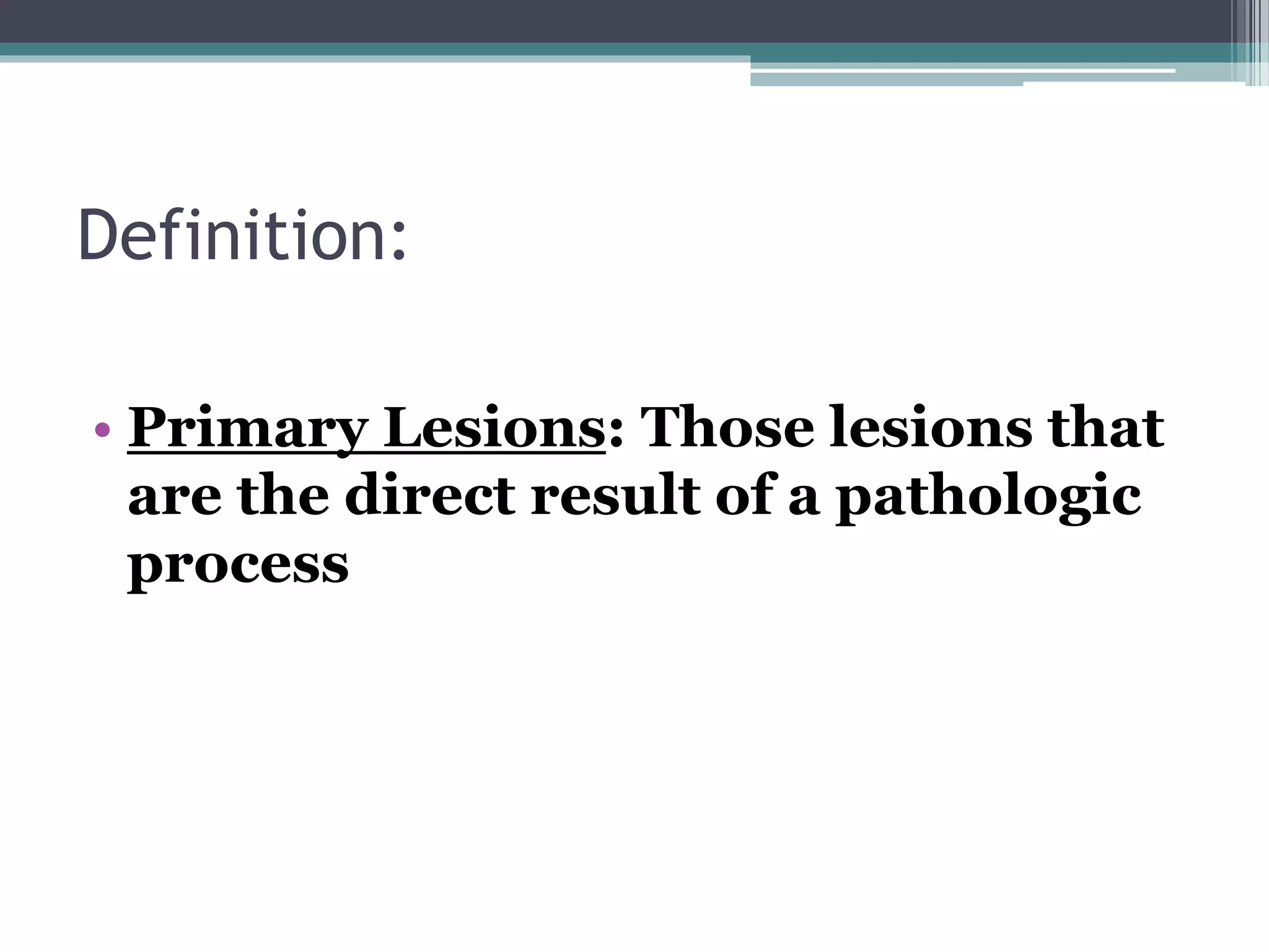 Is That An Ulcer?  Identifying Secondary Skin Lesions - jov67q8