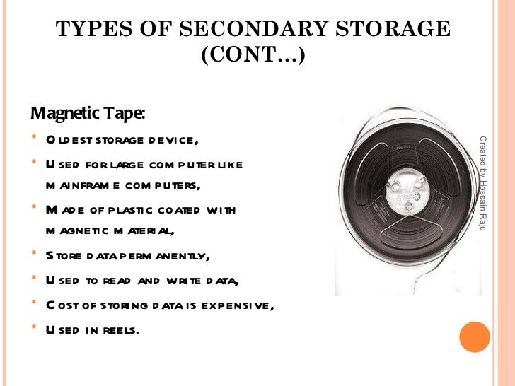 Secondary Storage