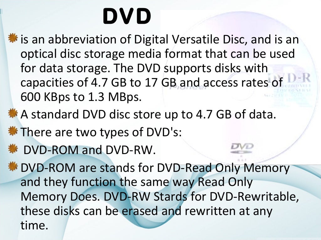Secondary storage devices