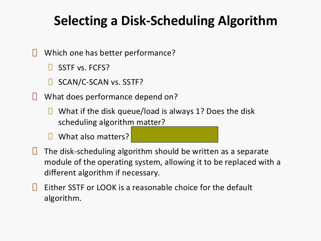 Secondary storage structureOperating System Concepts