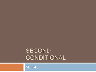 SecondConditional NEFi 4B 