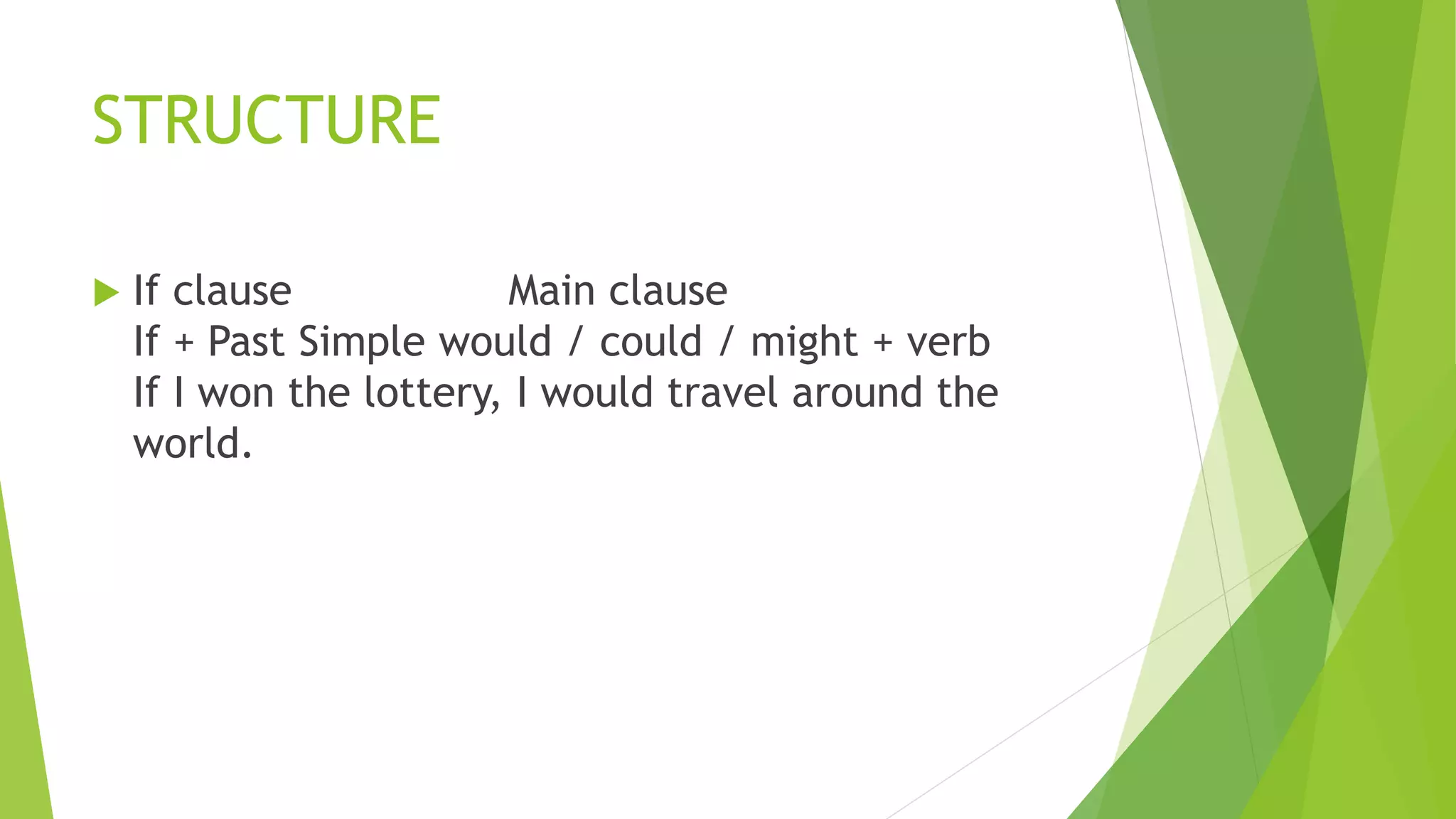 Second conditional | PPT