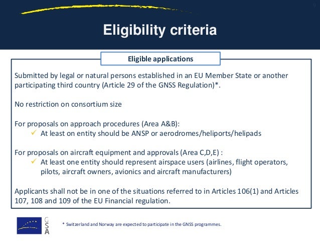 second egnos adoption aviation call_gsa instruction airline gsa proposal