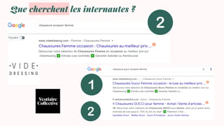 Que cherchent les internautes ?
 