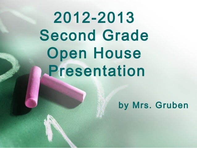 open house powerpoint presentation