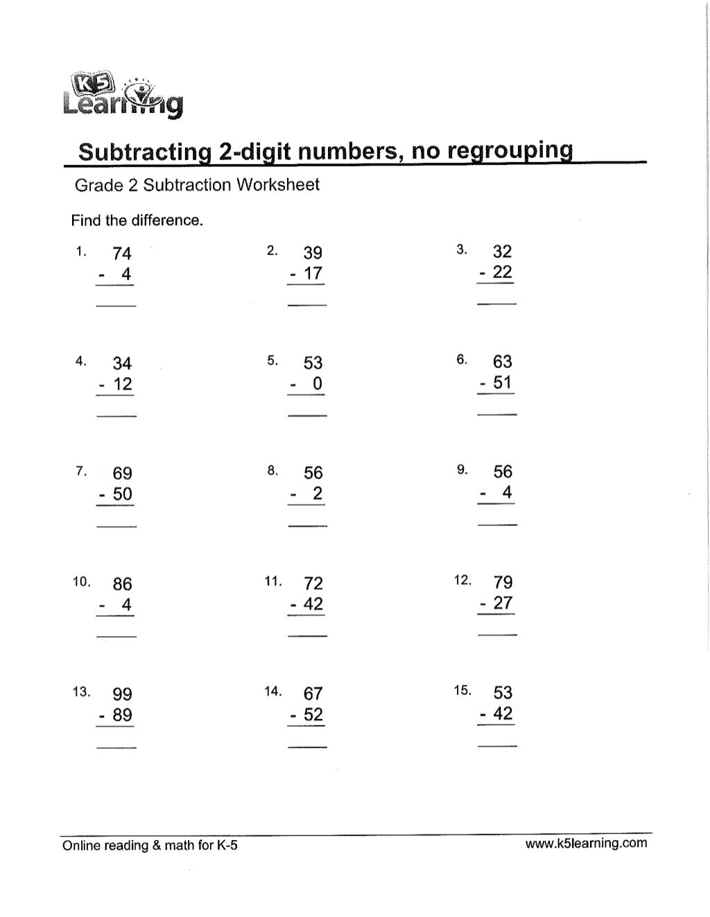 Second Grade Homework Packets