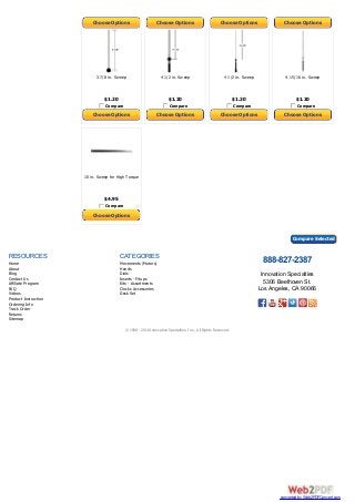 Choose Options Choose Options Choose Options Choose Options
3 7/8 in. Sweep
$1.20
Compare
Choose Options
4 1/2 in. Sweep
$1.20
Compare
Choose Options
4 1/2 in. Sweep
$1.20
Compare
Choose Options
4 15/16 in. Sweep
$1.20
Compare
Choose Options
10 in. Sweep for High Torque
$4.95
Compare
Choose Options
Compare Selected
RESOURCES
Home
About
Blog
Contact Us
Affiliate Program
FAQ
Videos
Product Instruction
Ordering Info
Track Order
Returns
Sitemap
CATEGORIES
Movements (Motors)
Hands
Dials
Inserts - Fitups
Kits - Assortments
Clocks Accessories
Desk Set
888-827-2387
Innovation Specialties
5306 Beethoven St.
Los Angeles, CA 90066
© 1998 - 2016 Innovation Specialties, Inc., All Rights Reserved.
converted by Web2PDFConvert.com
 