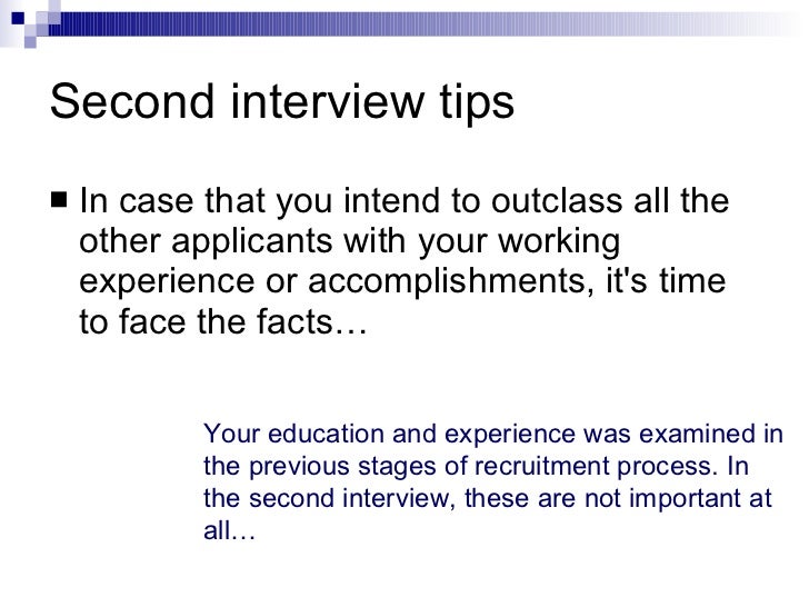 second interview tips tips for second interview