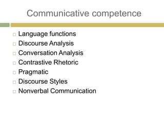 Contrastive Rhetoric Second language acquisition | PPTX