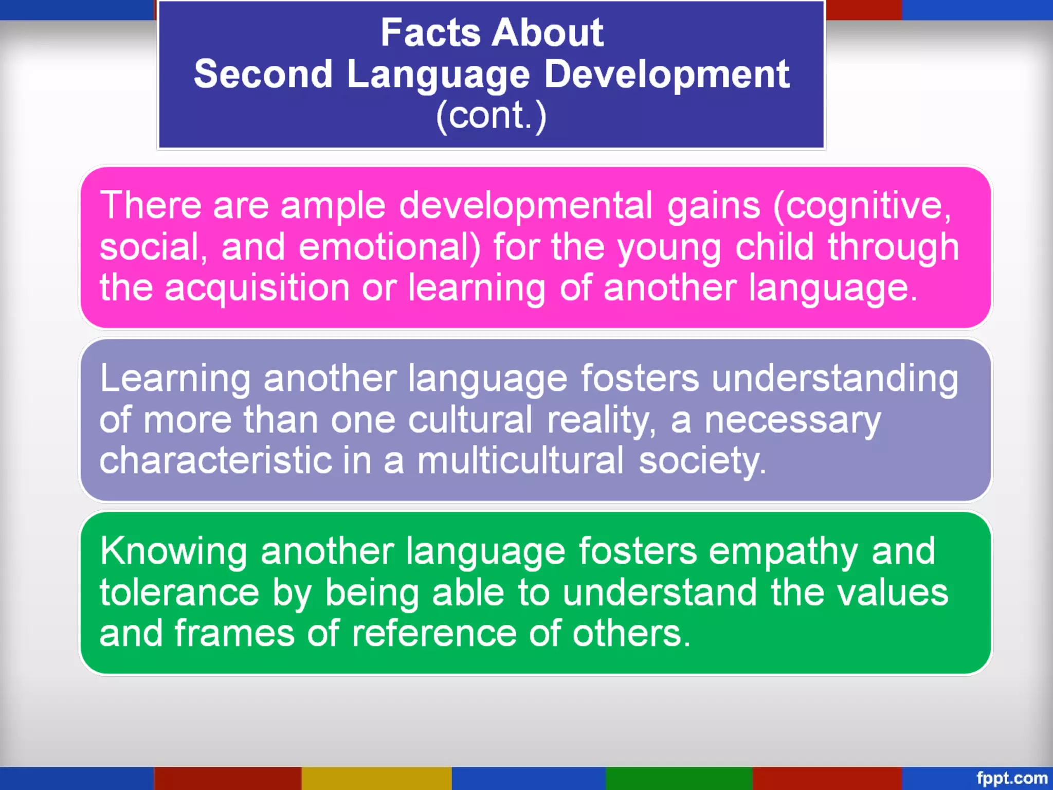 Second language learning | PPT